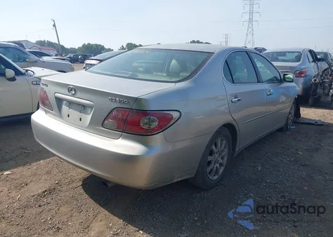 2003 Lexus Es z USA, uszkodzony, nr VIN JTHBF30G530087192